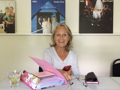 Görel Hanser, manager de ABBA. Mia Segolsson