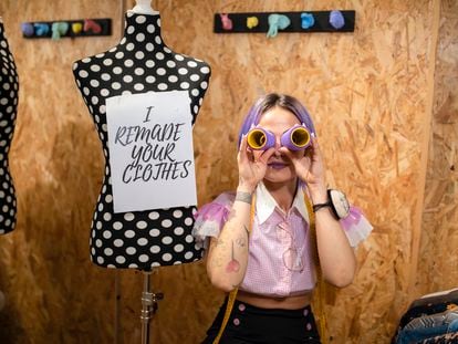 La costurera e influencer Bekarme durante la pasada edición del festival Creativa Barcelona en una imagen cedida por la organización.