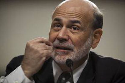 En la imagen, el presidente de la Reserva Federal, Ben Bernanke. EFE/Archivo