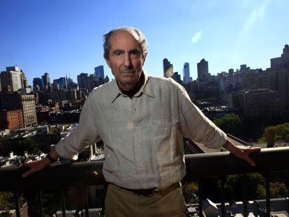 Philip Roth posando en Nueva York en una imagen de Septiembr del 2010.