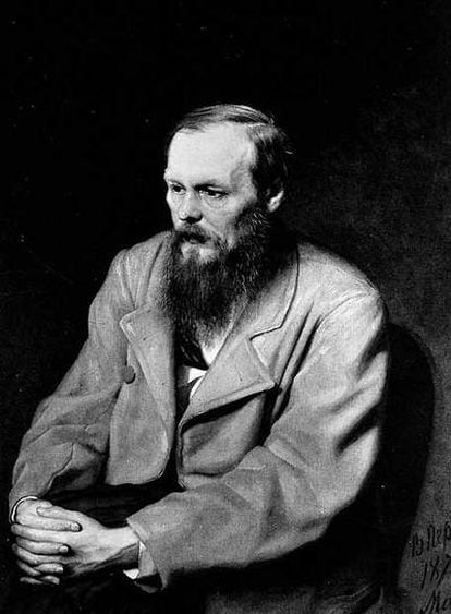 Retrato de Fiódor Dostoievski (1821-1881) realizado por Vassili Perov en 1872 y propiedad de la galería Tretiakov de Moscú.