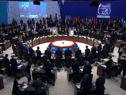 La respuesta a los atentados de París acapara la cumbre del G20