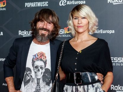 Santi Millan y Rosa Olucha, en una imagen de 2019 en Barcelona.