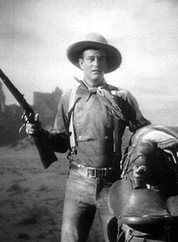 John Wayne, en una escena de 'La diligencia'.