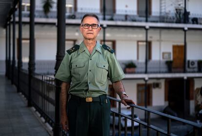 Clemente García Barrios, en la sede de Seprona.