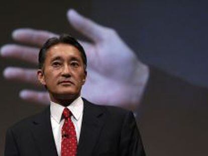 El presidente y consejero delegado de Sony, Kazuo Hirai.