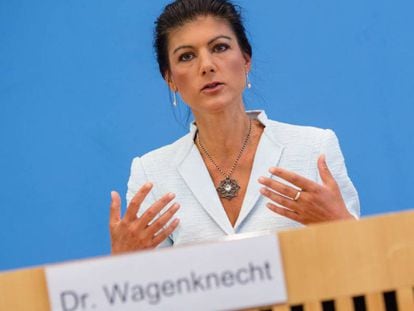 Sahra Wagenknecht, en una imagen de archivo.