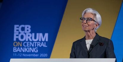 Christine Lagarde, presidenta del BCE