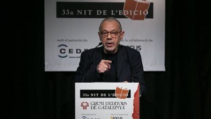 Lluís Pasqual, al recibir el Premio Atlántida.