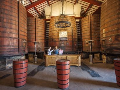 Las Bodegas López de Heredia Viña Tondonia, en Haro (La Rioja).  