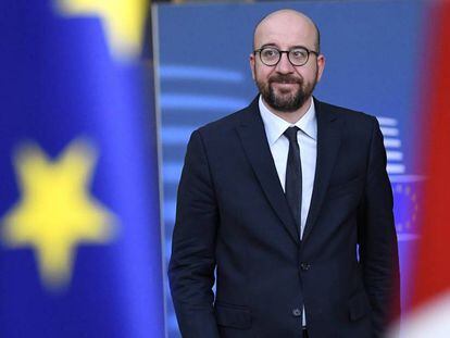 El nuevo presidente del Consejo Europeo, Charles Michel, en marzo pasado. 