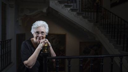 Josefina Molina, en la Academia de las Artes de San Fernando en 2017.