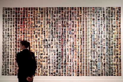 Una obra de la exposición Horizonte y límite, abierta en el CaixaForum de Valencia.