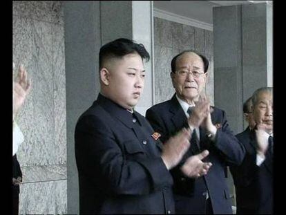 Kim Jong-un preside los fastos por el centenario de su abuelo.