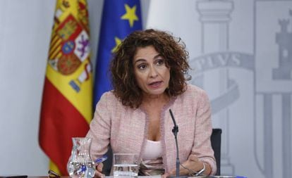 La ministra de Hacienda, María Jesús Montero.