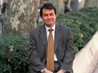 El líder de CiU, Artur Mas.