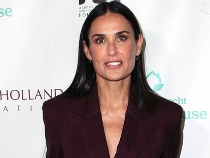 La actriz Demi Moore en la entrega de premios de la organización Peggy Albrecht Friendly House's, en Beverly Hills, California, el pasado sábado.