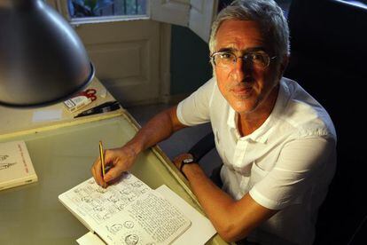 El dibujante Miguel Ángel Gallardo, premiado por el Salón del Cómic de Barcelona por su trayectoria como ilustrador.