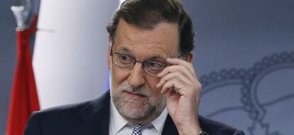 El presidente del Gobierno en funciones, Mariano Rajoy