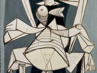 Mujer sentada en un sill&oacute;n (Dora)&#039; (1938), de Pablo Picasso.
