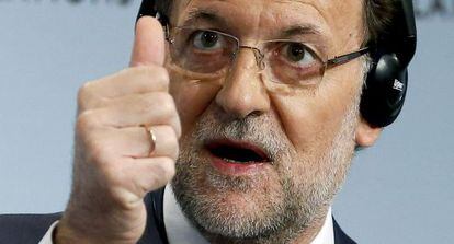 El presidente del Gobierno, Mariano Rajoy.