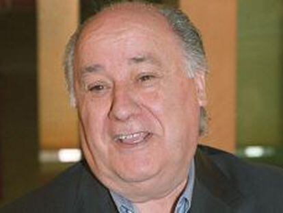 Amancio Ortega, máximo accionista de Inditex