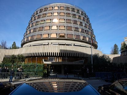Imagen de recurso de la sede del Tribunal Constitucional, en Madrid.