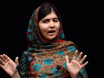 Fotografia d'arxiu de Malala Yousafzai.