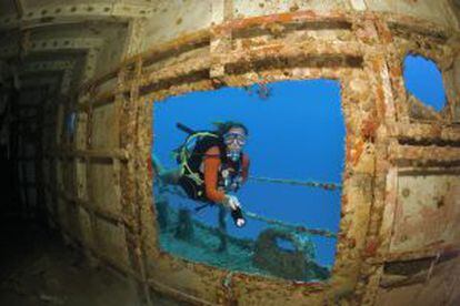 Submarinismo en Cayo Largo, en Florida (EE UU), junto al USS Spiegel Grove, hundido en 2002.