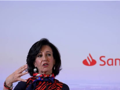 Ana Botín, presidenta de Banco Santander. 