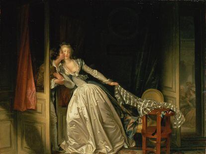 El petó robat, de Jean-Honoré Fragonard.