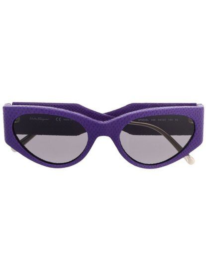 Equilibrio perfecto entre inspiración clásica e innovación futurista, la colección de gafas de Salvatore Ferragamo juega con colores, materiales y formas contrastantes. Precio: 592 euros