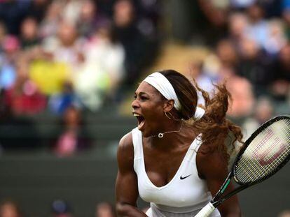 Serena, durante su partido. 