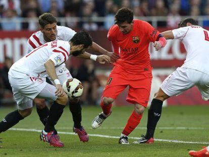 La Supercopa de Europa está en juego entre el Barcelona y el Sevilla