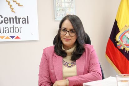 Verónica Artola, Gerente General del Banco Central de Ecuador desde junio de 2017.