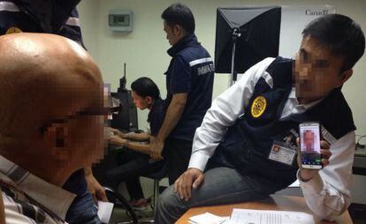 Luis B. V. (a la izquierda) ha sido detenido en Tailandia. 