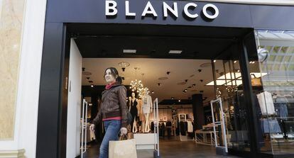 Tienda de Blanco en un centro comercial de Majadahonda. &nbsp;