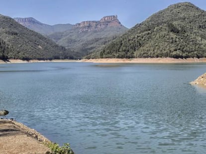 El pantano de Susqueda.