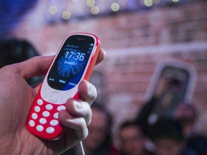 Vista del nuevo modelo Nokia 3310