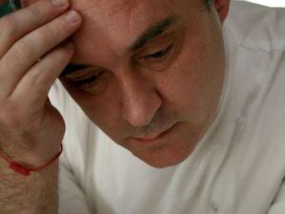 El chef Ferran Adri&agrave;.