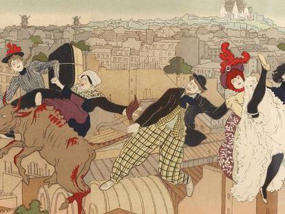 Henri de Toulouse-Lautrec, 'Moulin Rouge, La Goulue'.