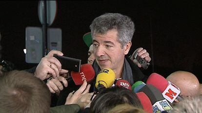 El consejero delegado del Atlético de Madrid, Miguel Ángel Gil Marín