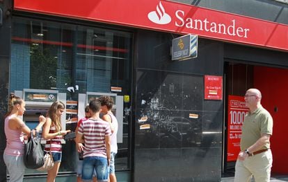 Sucursal del Banco Santander.