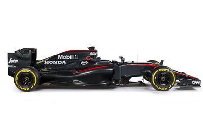 La nueva decoración del McLaren sigue sin incluir un patrocinador principal