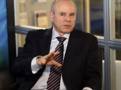 El ministro de Hacienda de Brasil, Guido Mantega.