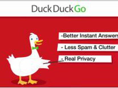 El buscador DuckDuckGo garantiza privacidad real.