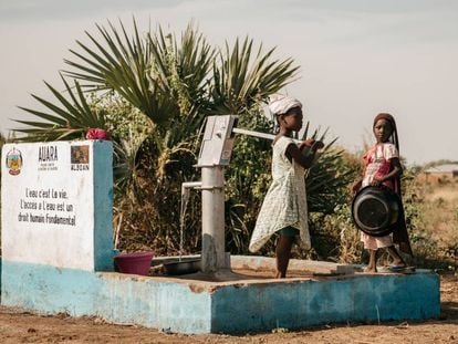 Pozo de un proyecto de Auara llevado a cabo en Chad en colaboración con la ONG Alboan.