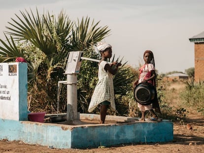 Pozo de un proyecto de Auara llevado a cabo en Chad en colaboración con la ONG Alboan.