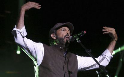 Juan Luis Guerra actu&oacute; tambi&eacute;n en Madrid el viernes. 