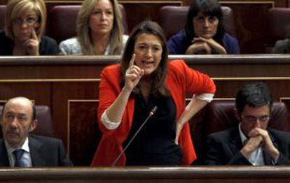 La portavoz parlamentaria del PSOE, Soraya Rodríguez, en una imagen de octubre.